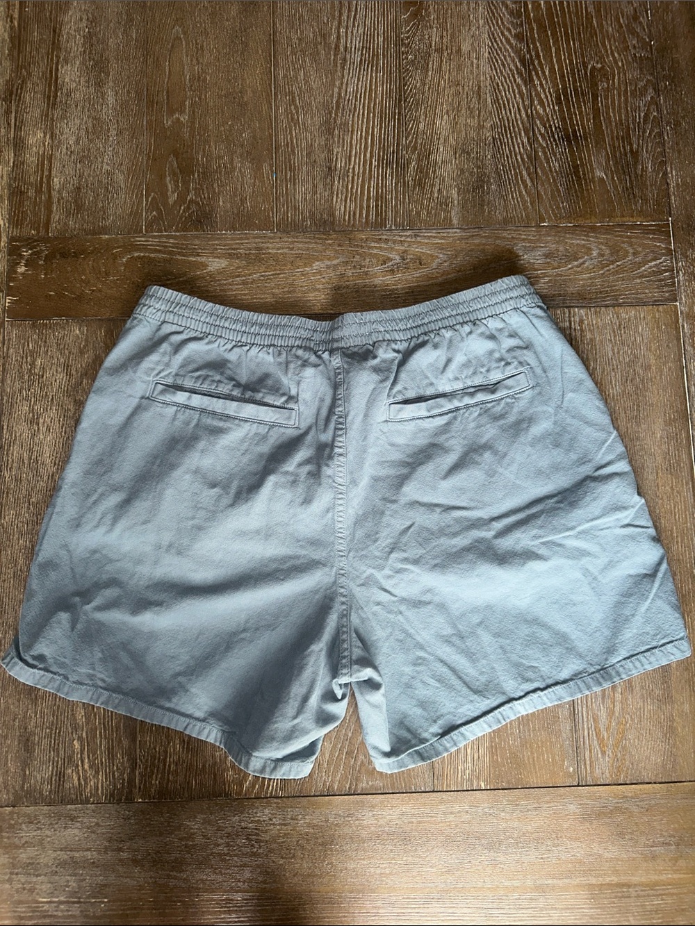 Madewell Men’s Pull-On Shorts XL Blue Gray Drawstring Casual Summer Shorts - Picture 5 of 10
